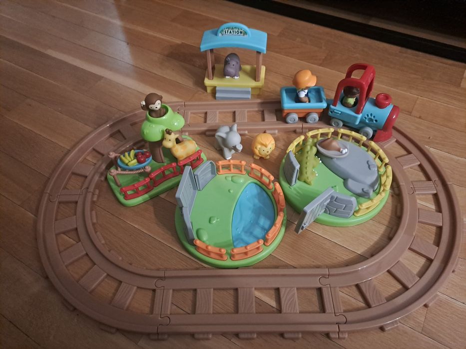 PlayGo Train Safari figurki pociag