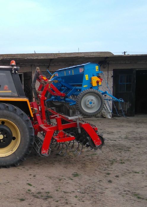 Agregat uprawowo siewny  zestaw awemak poznaniak 2.7m