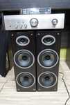 DENOEN PMA 520 AE wzmacniacz stereo + kolumny VOICE KRAFT