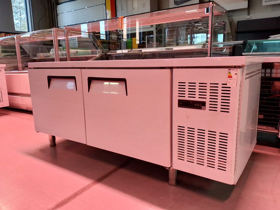 Stół chłodniczy 2 drzwiowy, lada chłodnicza, chłodnia 180 cm