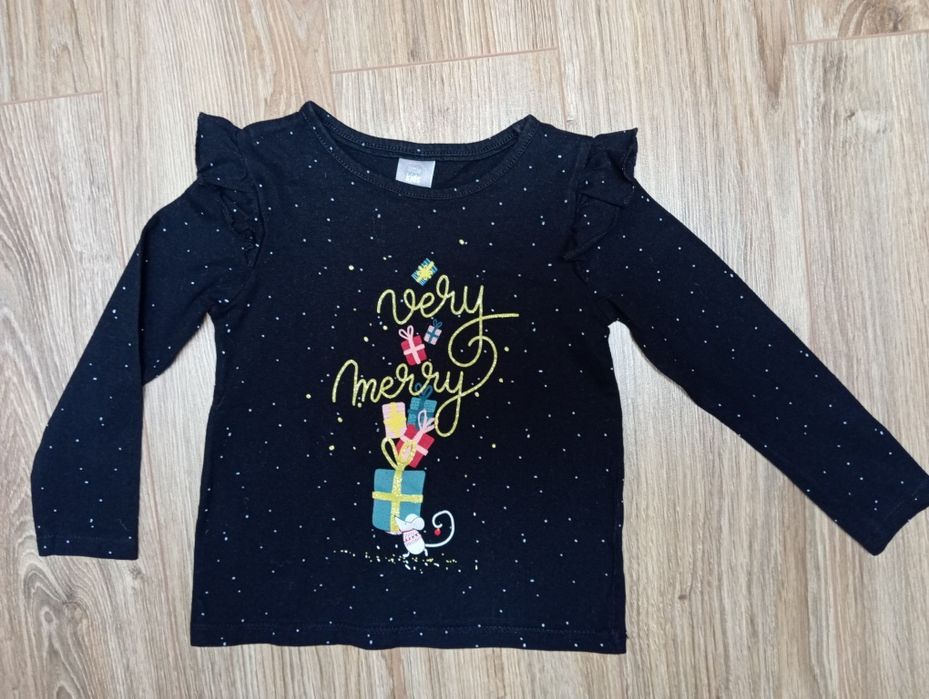 Świąteczna bluzka Little Kids – rozmiar 110