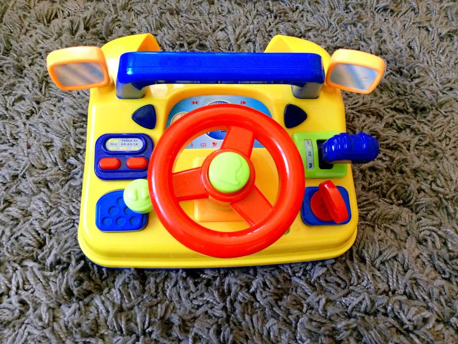 Kierownica interaktywna dla dziecka