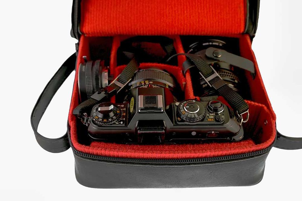 "Czarna piękność"- Konica FT1-motor+Hexanon 57/1.2+++zestaw