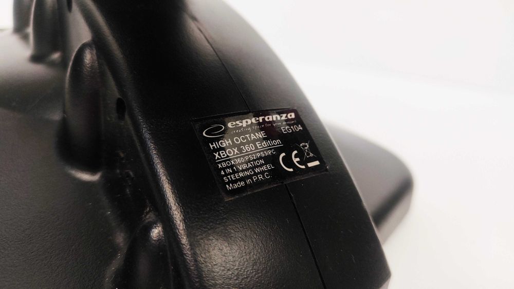 Zestaw kierownica ESPERANZA + pedały High Octane PC/XBOX 360/PS2/PS3