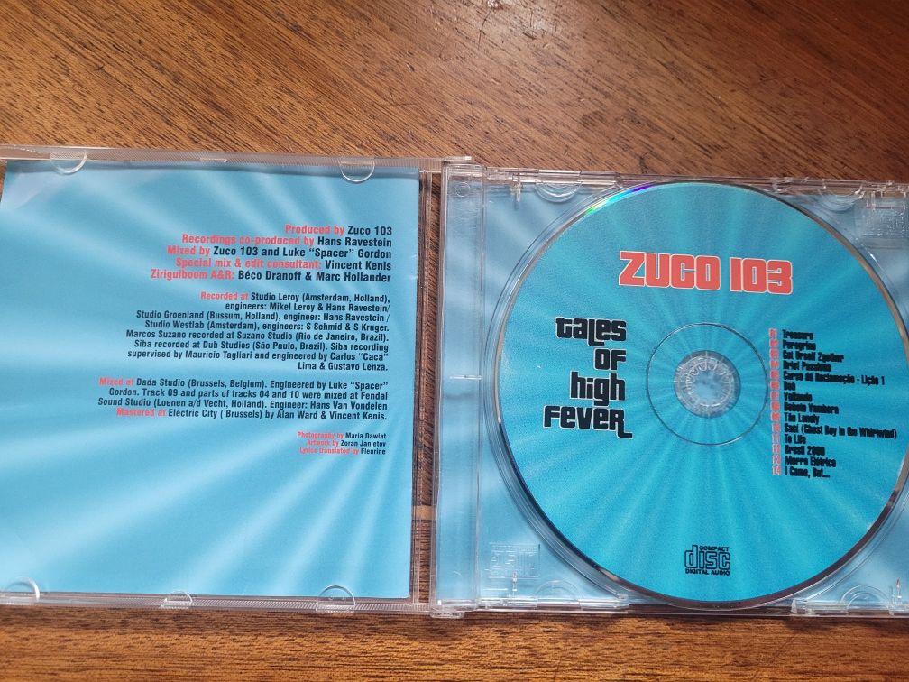 CD Zuco 103 Tales of High Fever 2002 Ltd