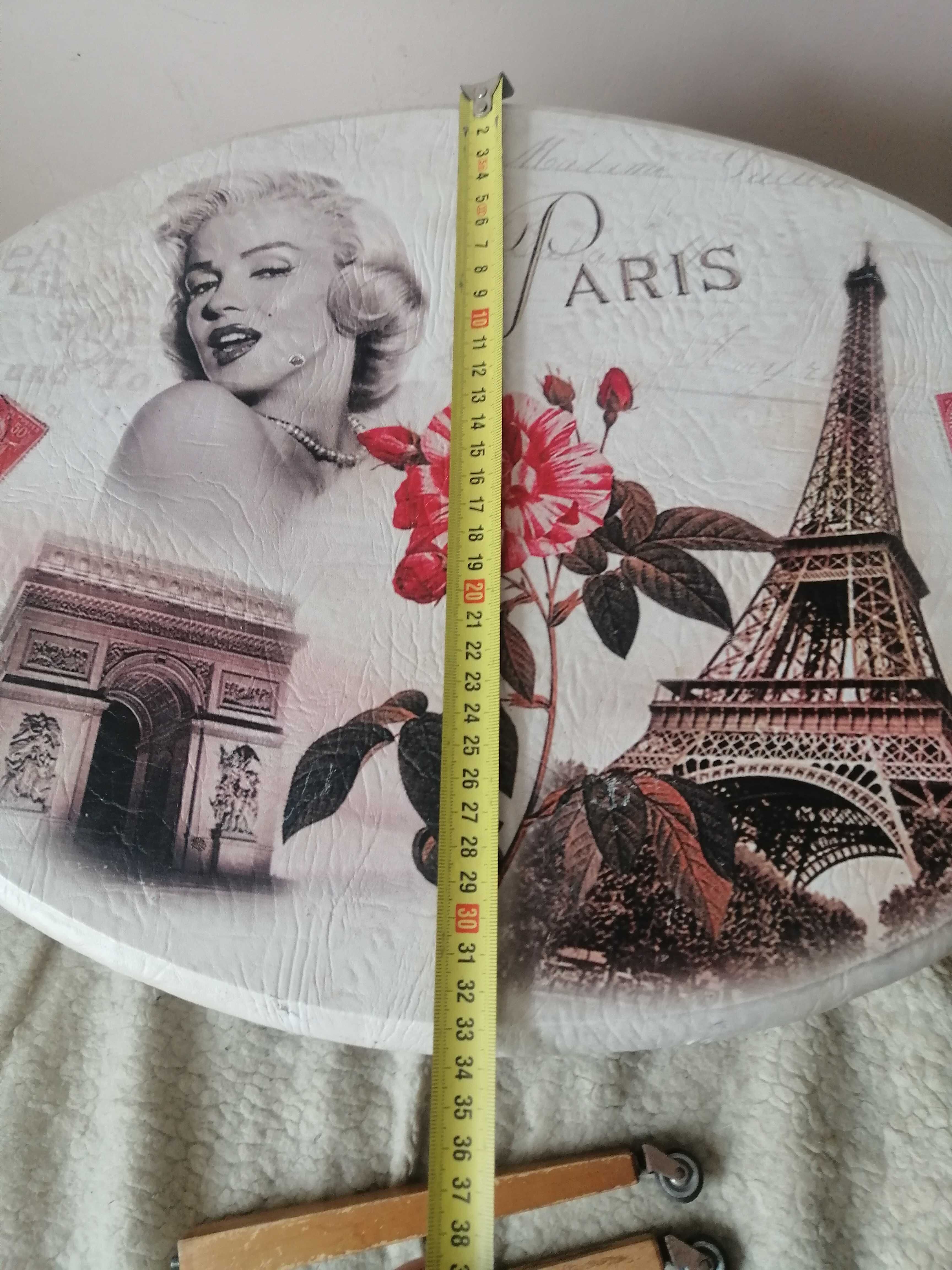 Komoda mala Paris, Marilyn Monroe, Wieża Eiffla, Róża