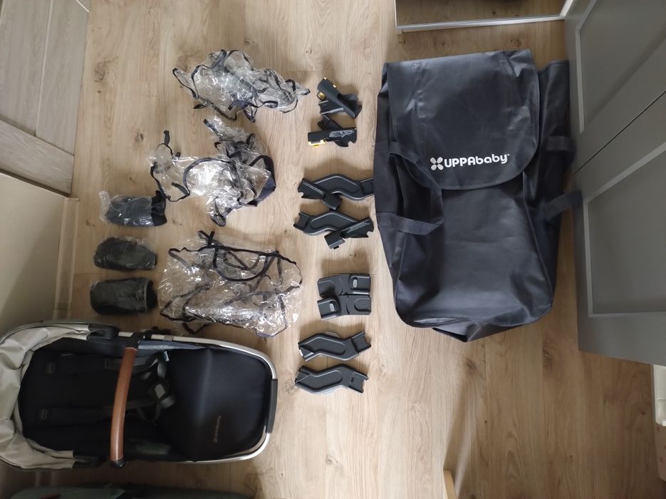 Wózek Uppababy Vista V2 emmet rok po roku, bliźniaki, rodzeństwo