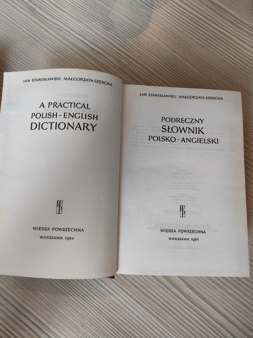 Słownik polsko-angielski i angielsko-polski
