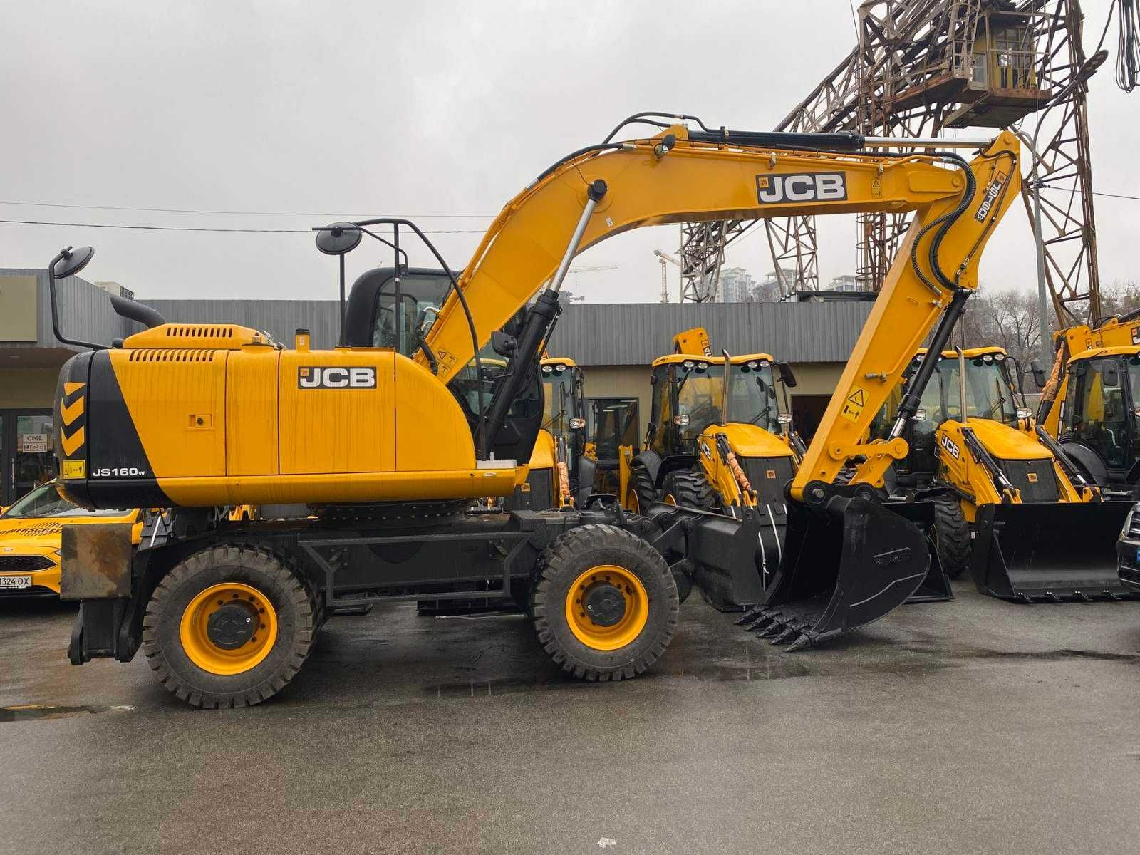 Аренда полноповоротного экскаватора JCB 160/Оренда екскаватора JCB 160