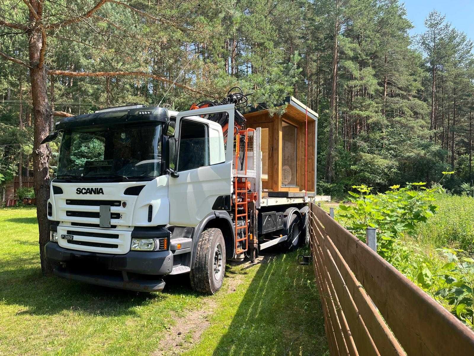 Scania P380 HDS Atlas Terex Wywrotka