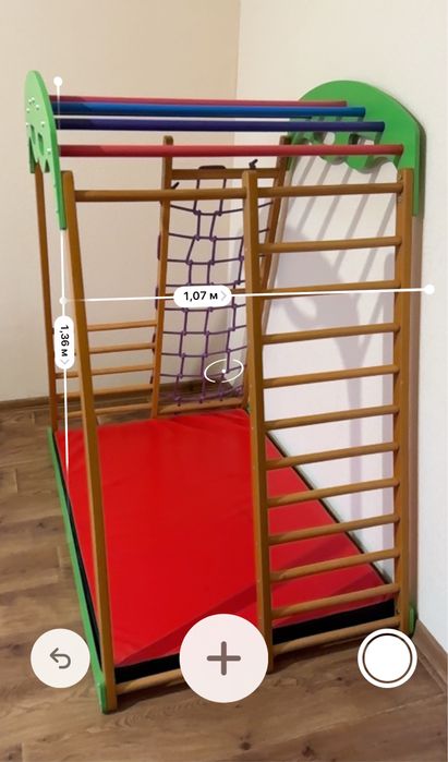 Дитячий спортивний куточок уголок пиклера