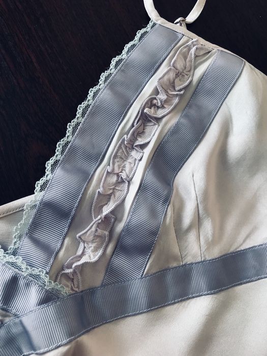 Брендова 100% нат шовк Palmers розм S 42-44 комбінація сорочка шелк