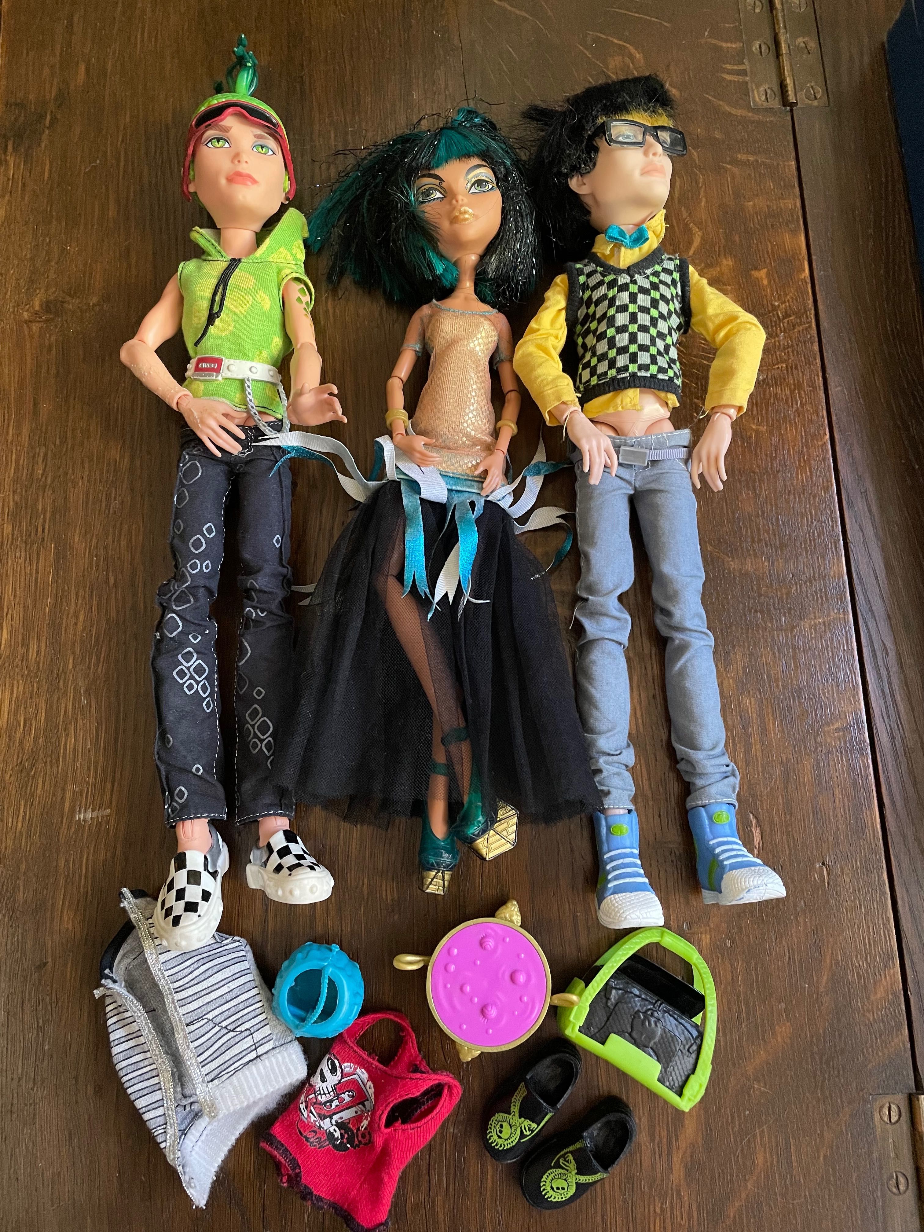 Lalki Monster High Cleo de Nile Jackson Jekyll Deuce Gorgon