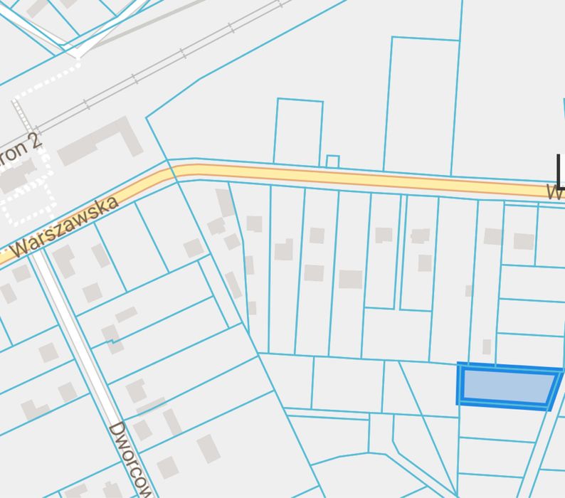 Działka Budowlana 1484 m2 - Radziwiłłów Mazowiecki -10 minut od PKP