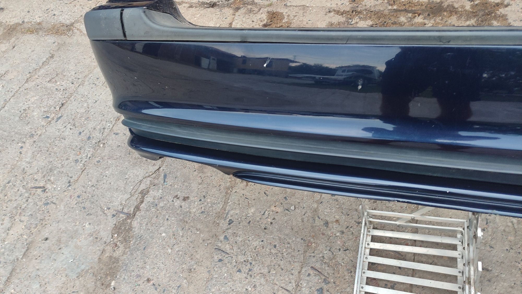 BMW E46 kombi touring zderzak tył tylny 317/5 orientblau metalic
