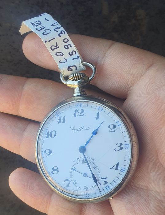 Zegarek kieszonkowy Cortebert Swiss Made