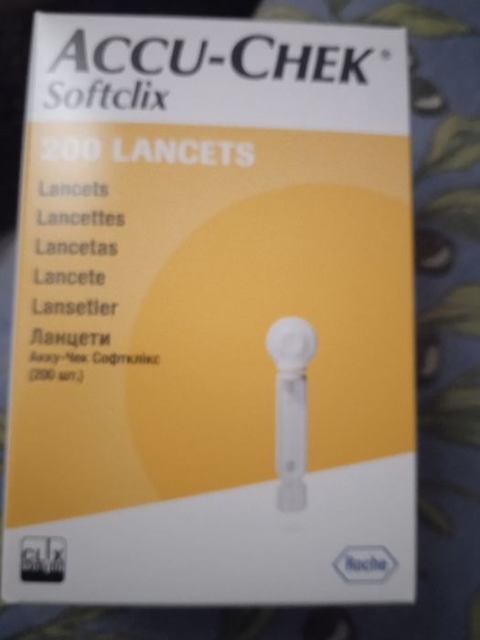 Продам тест полоски и Ланцетыдля измерения сахара в крови
