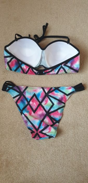 strój kąpielowy bikini basen plaża wakacje 36/38 S/M B/C 70/75/80