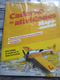 Vendo livro de actividades Mapa mundo 7 ano.