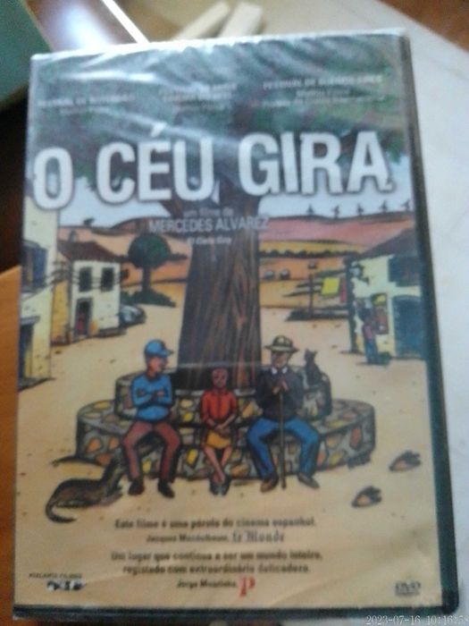 Dvd NOVO O Céu Gira SELADO Filme Espanhol Mercedes Álvarez Cielo Elias