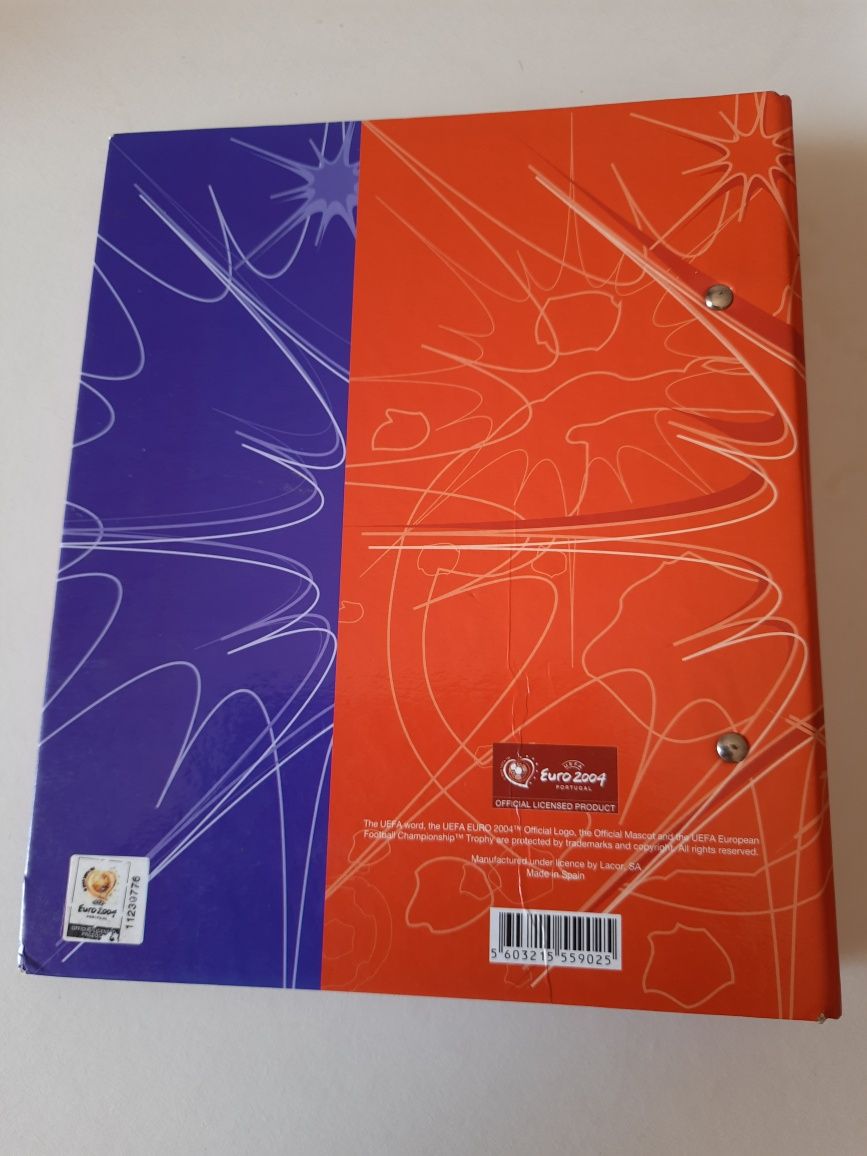 Dossier A5 oficial do euro 2004