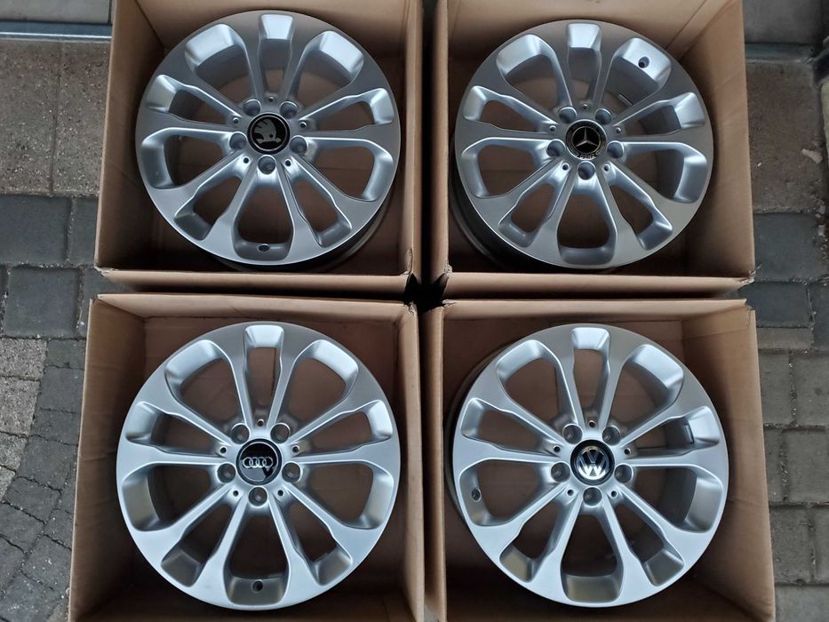 Alufelgi 17 5x112 VW Audi Seat Skoda Mercedes Oryginalne ! 293#