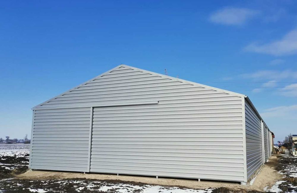 Hala magazynowa 12x25