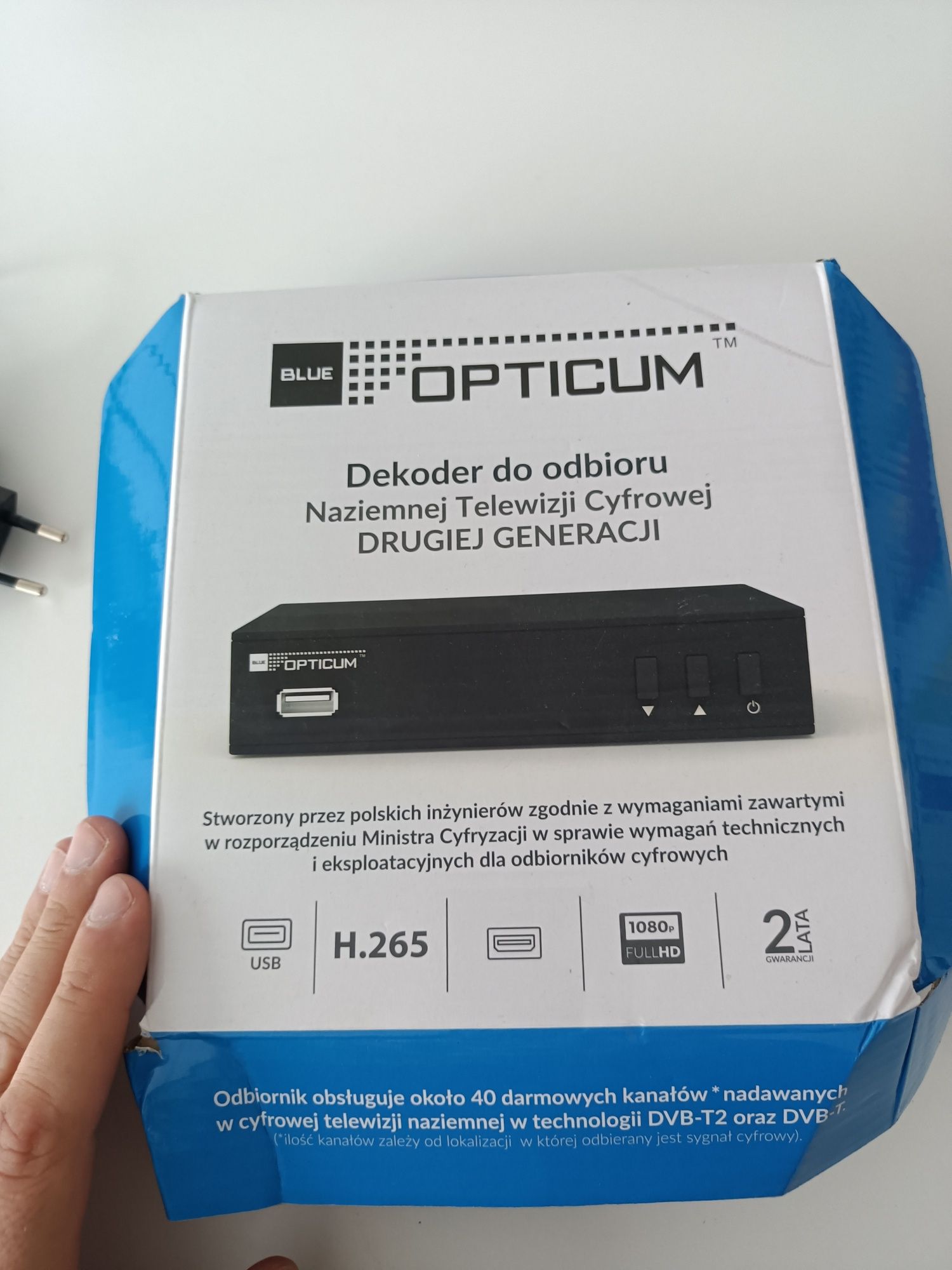Nowy dekoder DVB-T do odbioru telewizji
