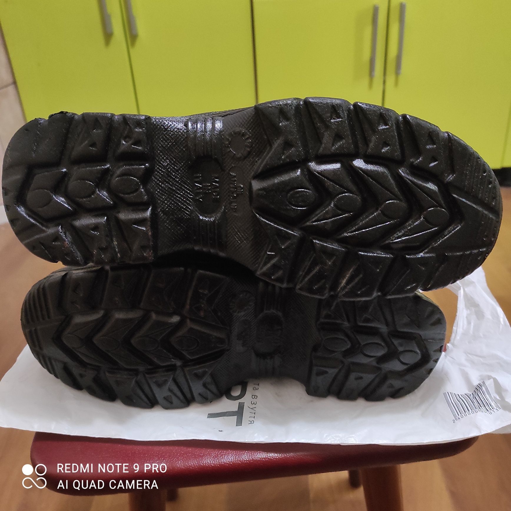 Ботинки рабочие. Размер 40-41.