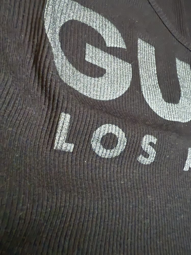 Guess czarna bokserka top damska koszulka