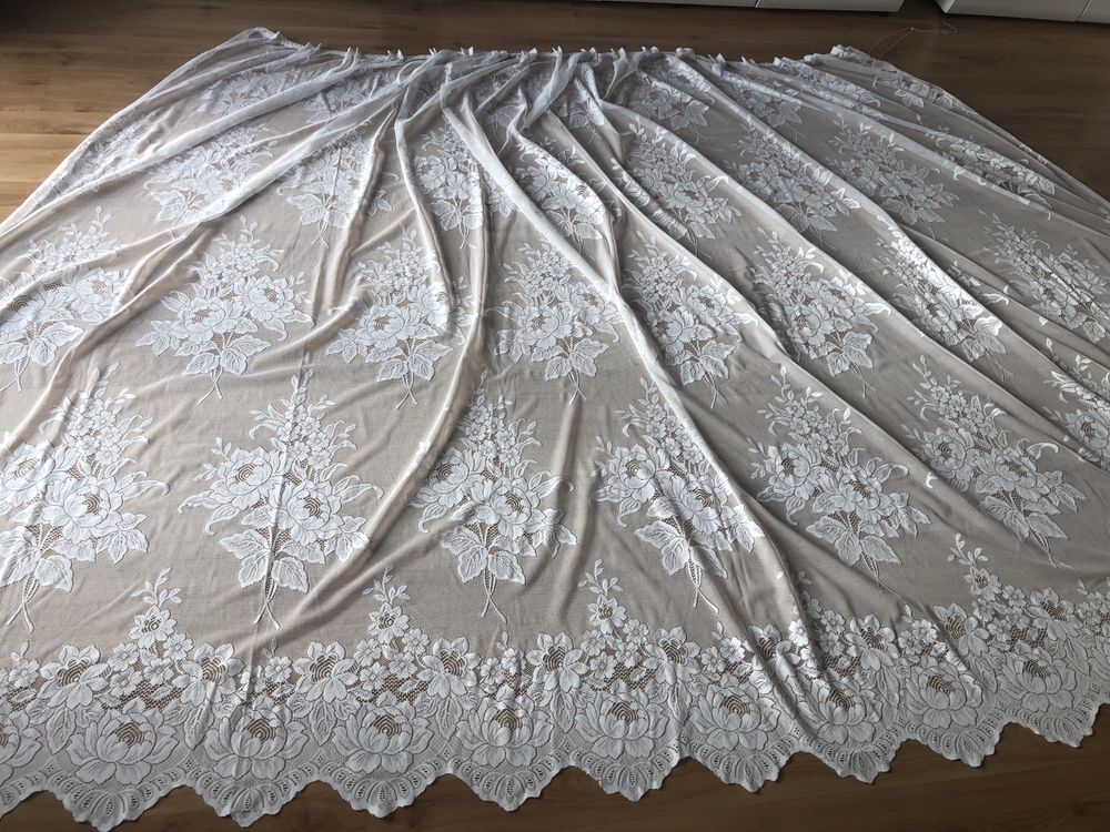 Firana na taśmie 363 cm/245 cm