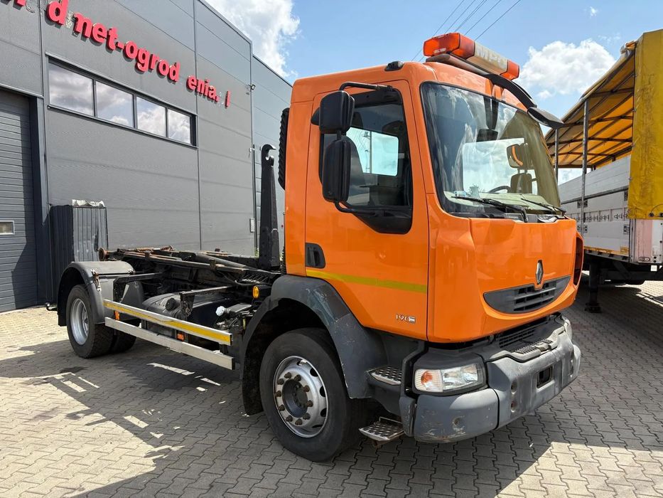 Renault Midlum 14.190 / Hakowiec JANCO / salon Polska / urządzenie hakowe / Skibicki