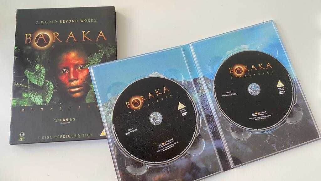 DVD BARAKA - Doc 1992 - RARO