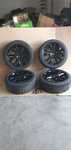 Alufelgi z oponami alusy felgi aluminiowe 4x108 7.5J 225/45 R18 Citroen DS4 9688904377