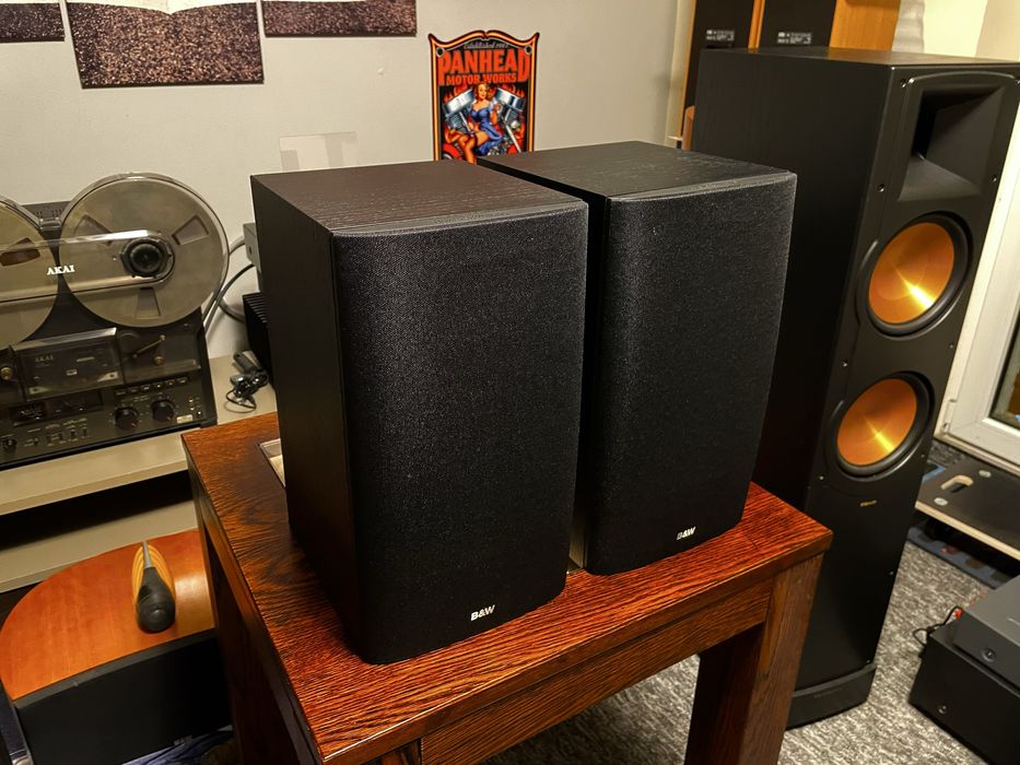 Kolumny podstawkowe monitory Bowers & Wilkins DM601 S3 czarne