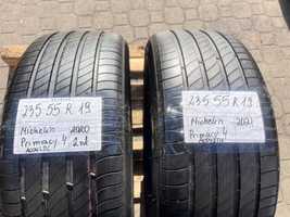 Opony 2 szt letnie montaż wysyłka 235/55R19 Michelin Primacy 4