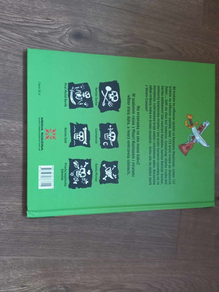 Książka dla dzieci "Ratunku! Piraci!"