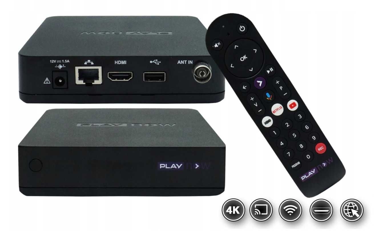 Smartbox Chromecast 4K YouTube Netflix Google przystawka Android smart