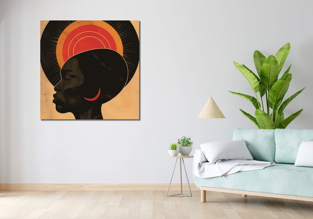 Obraz 100x100cm Gorące Promienie