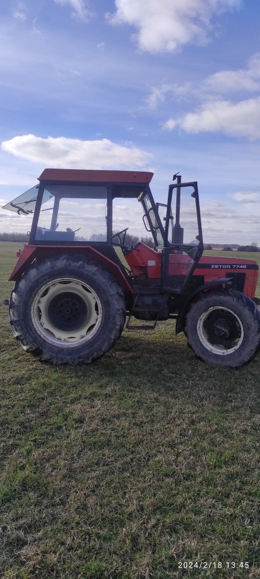 Zetor 7745 90r(7245,6245) Wspomnienie,Duże koła, Napęd 4x4