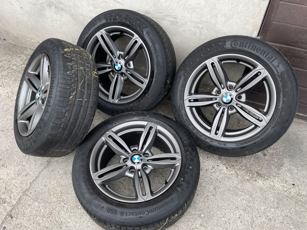 Koła, Felgi 5x120 17” do BMW, Grafit, Contiental