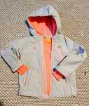 Kurta softshell 92 Cool Club Smyk dziewczynka szara
