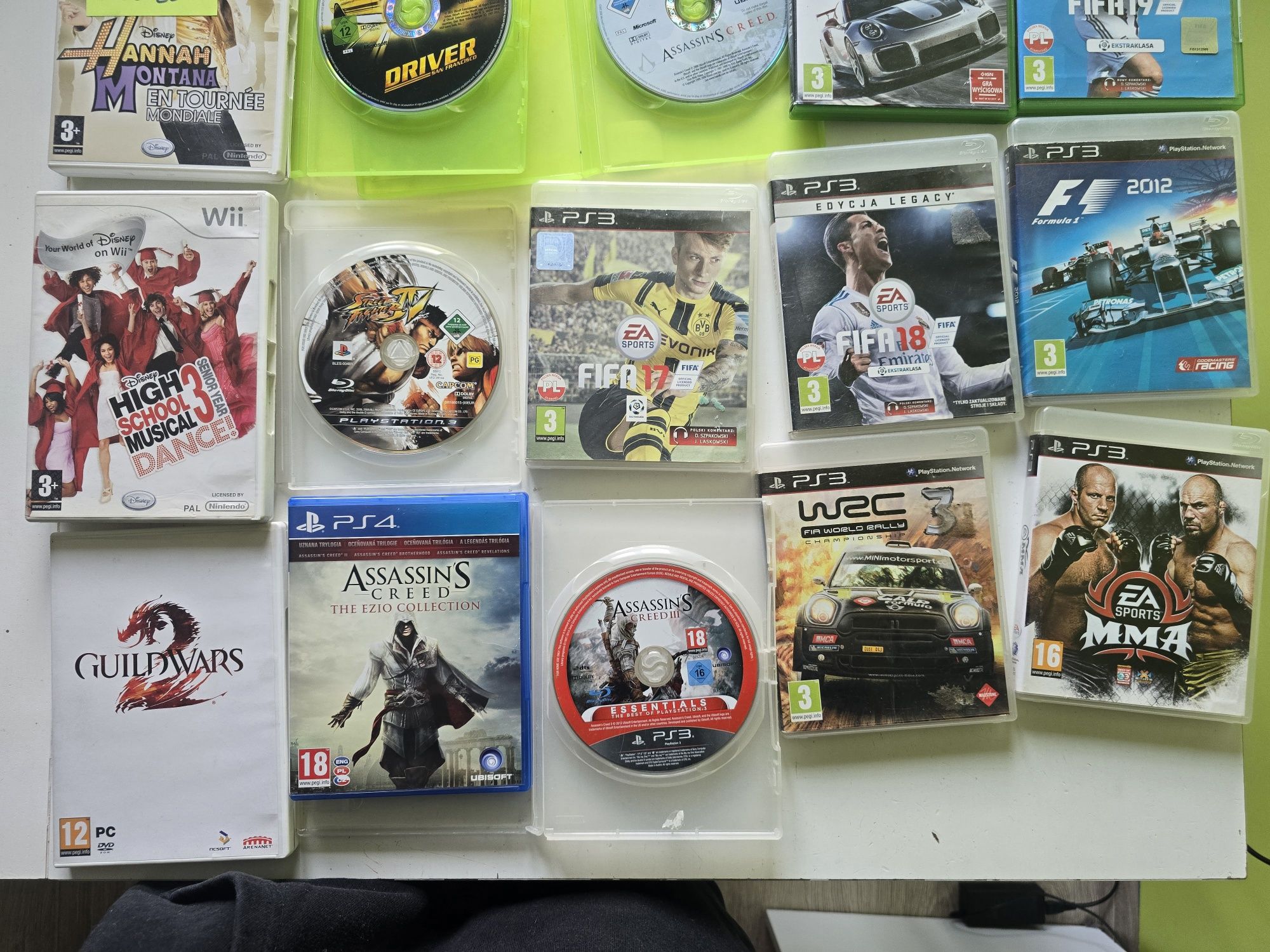 Gry na PS3, PS4, Xbox 360, wii, PS2, PC,