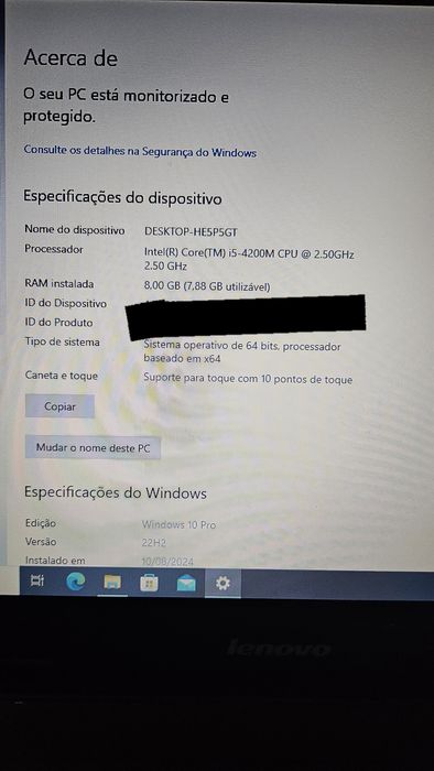 Computador Lenovo