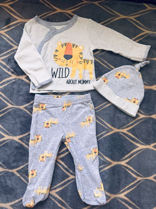 Ромпер новорічний next CA костюм пінетки carter’s 62-68 3-6 місяців