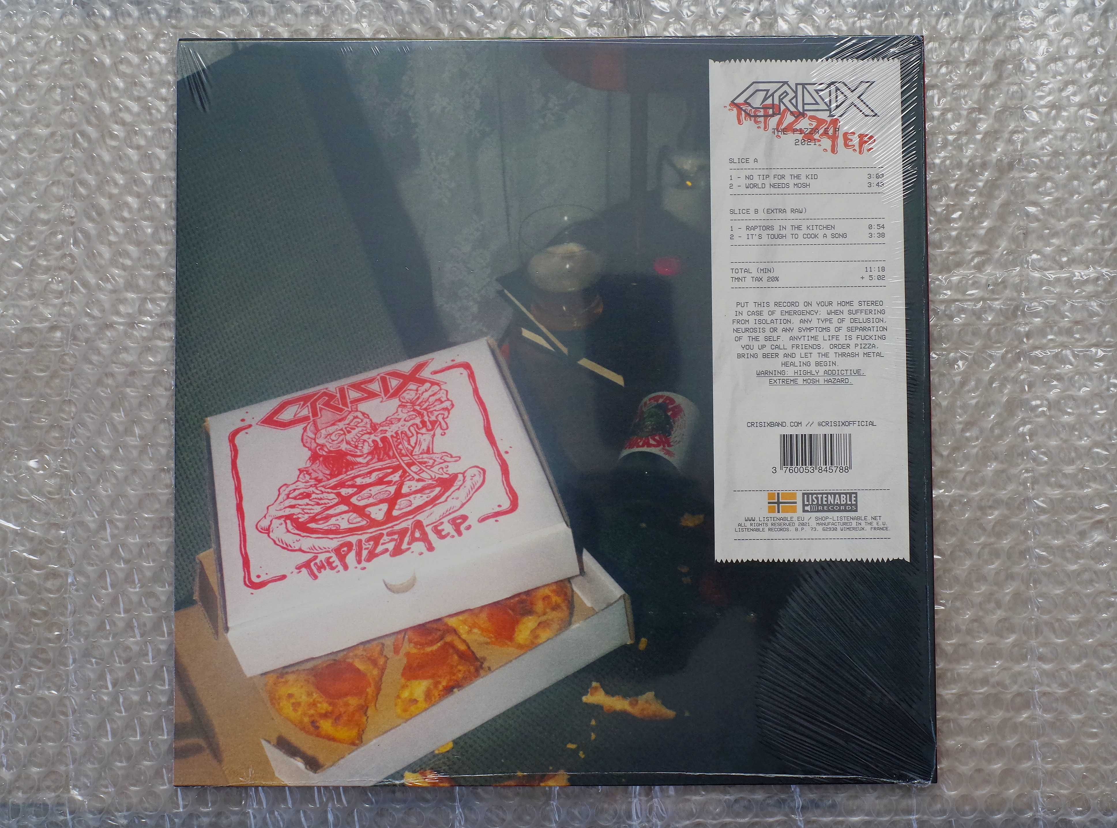 Crisix – The Pizza E.P. Winyl. NOWA