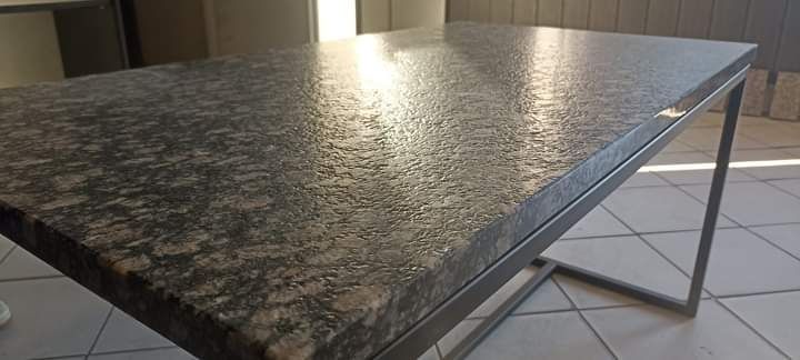 Ława 100/60 cm Granit Leopard kamień naturalny