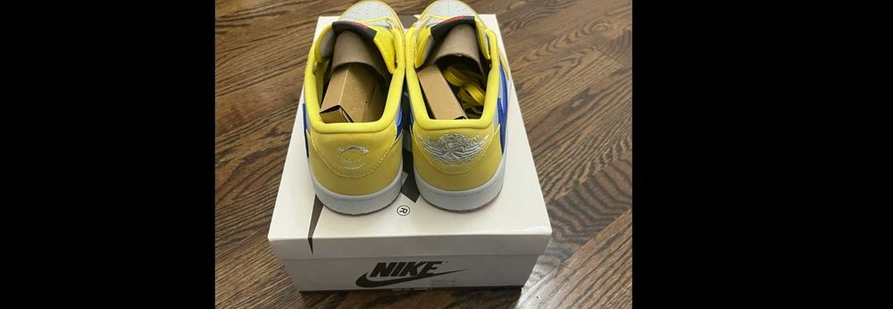 AirJordanRetroLowTravisScottCanaryYellowSizeUS10=EU44 r.41