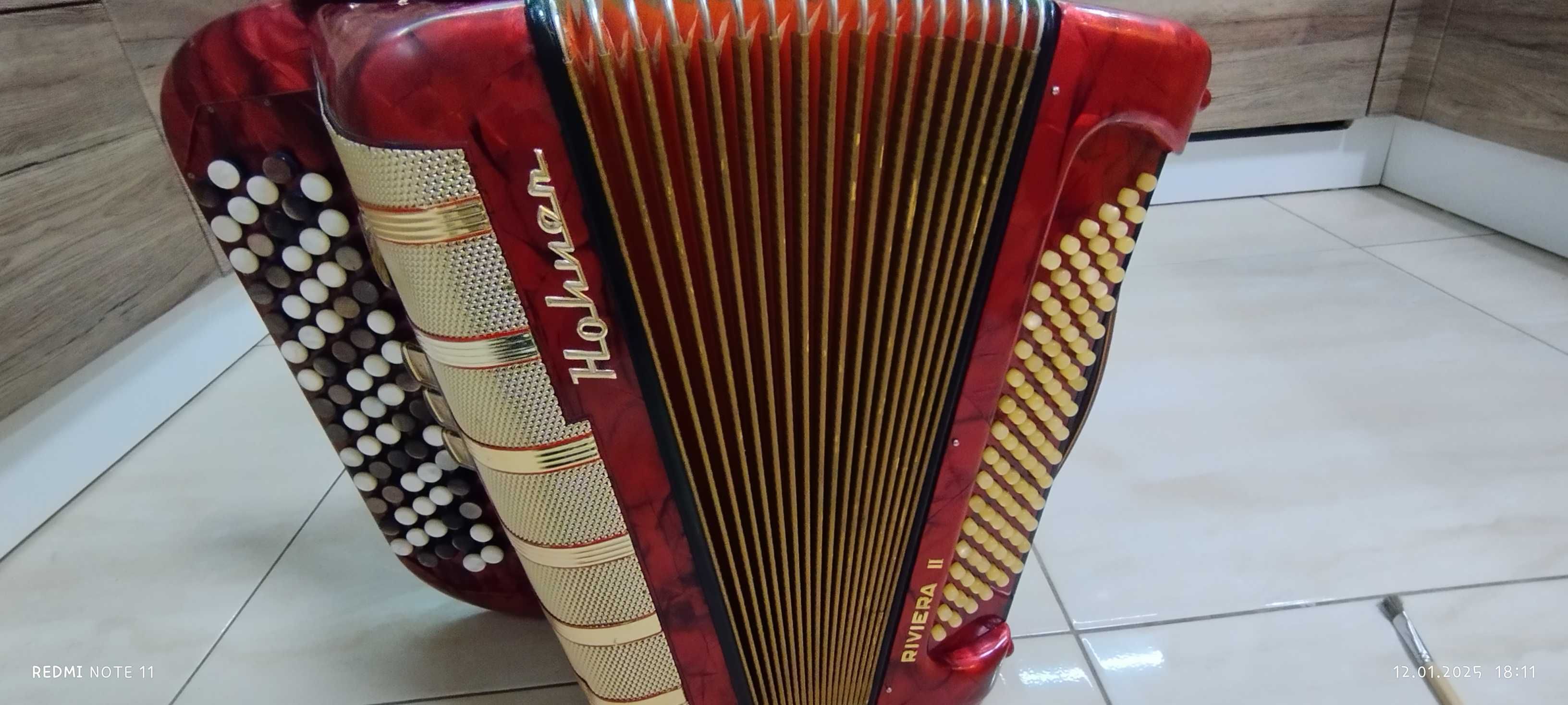 Akordeon hohner riviera II 96 basów