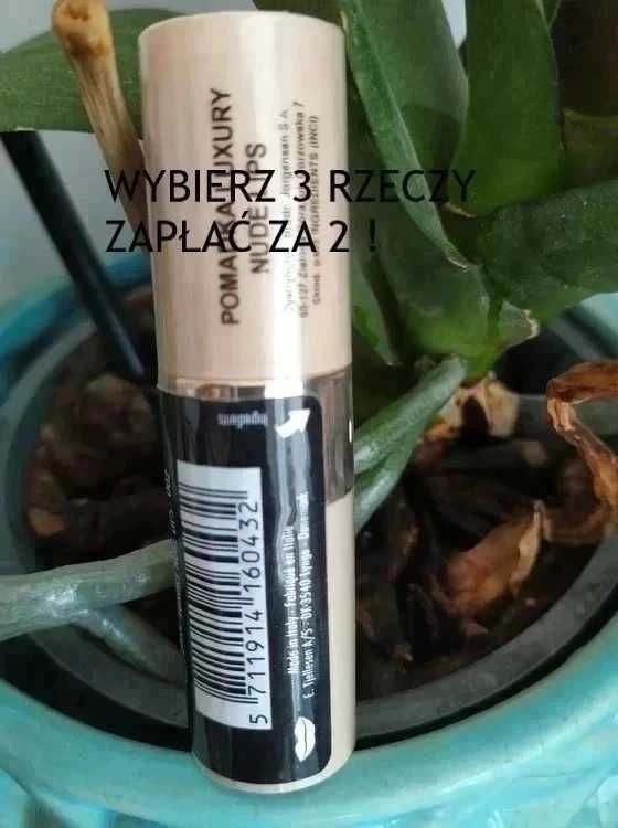 Pomadka Gosh undressed 002 bez perfum wegańska
